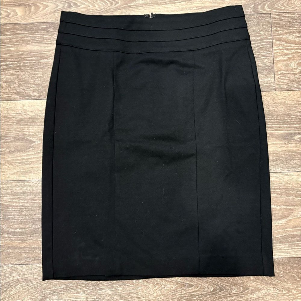 CAbi Classic Black Pencil Skirt